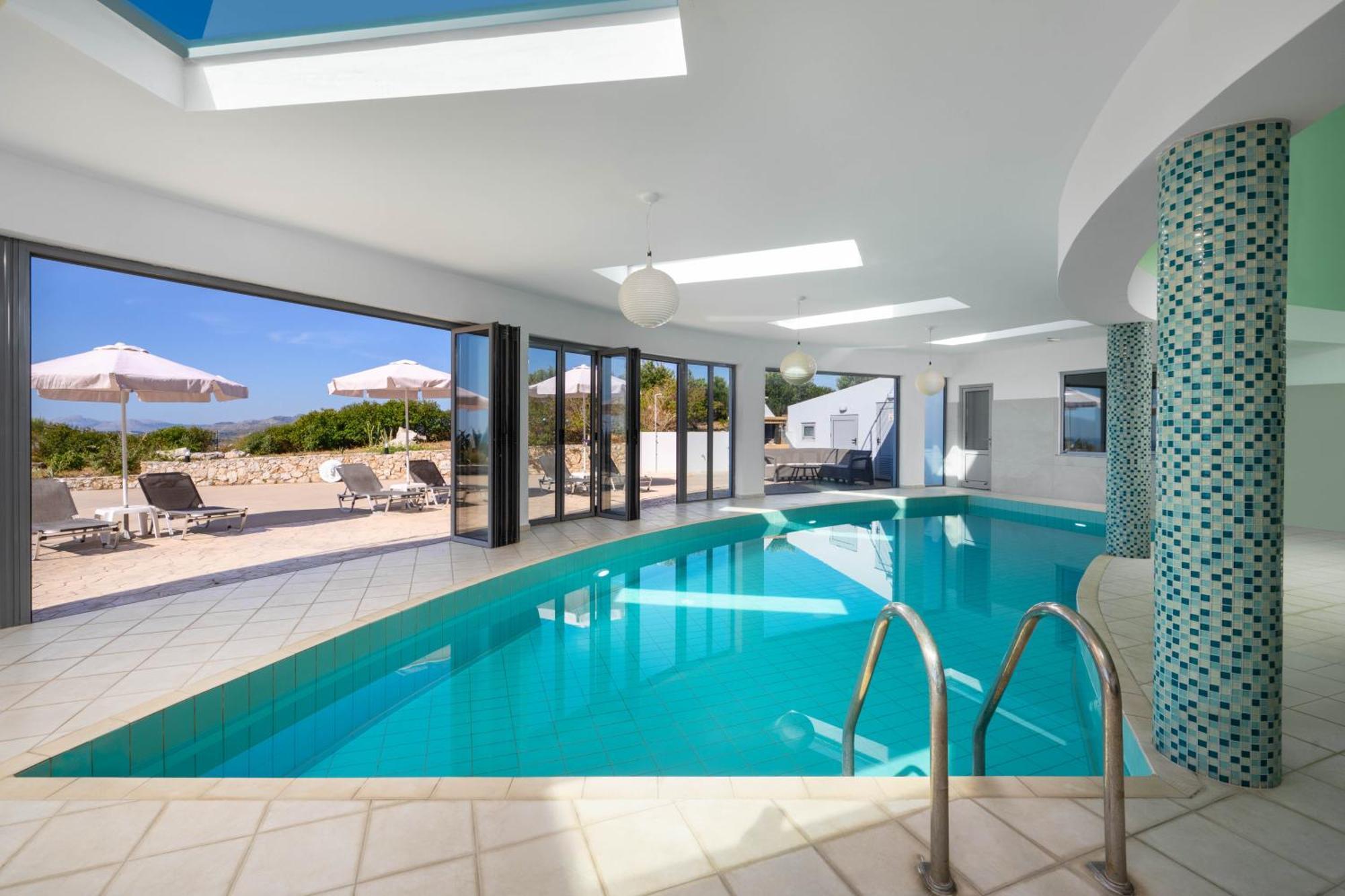 Villa Zafira - Seaview Manor With Heated Pool Kallithéa Exteriér fotografie